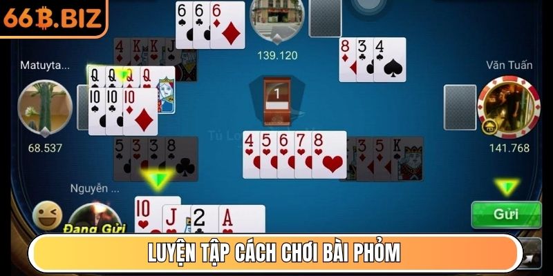 Luyện tập cách chơi bài Phỏm