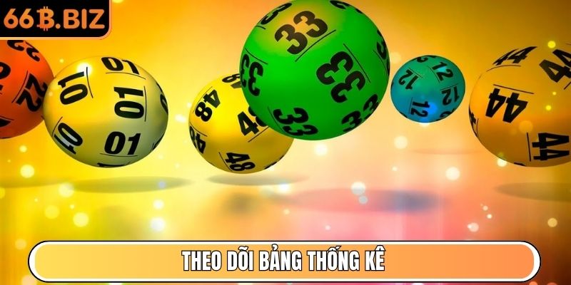 Theo dõi bảng thống kê từ 30 đến 50 ngày gần nhất